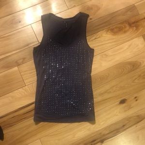 Sequin tank top